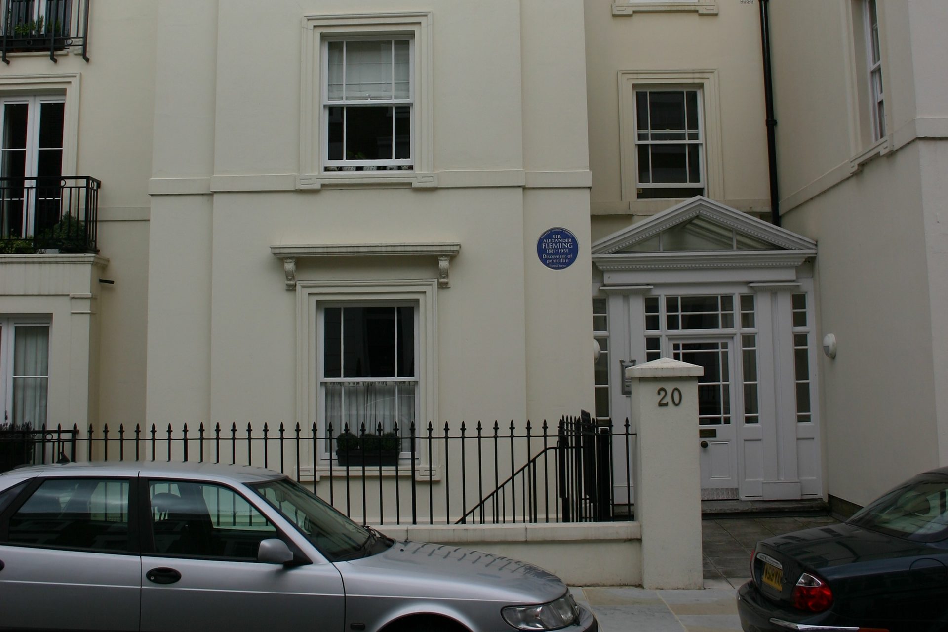 Alexander Fleming's home, London - 02.JPG